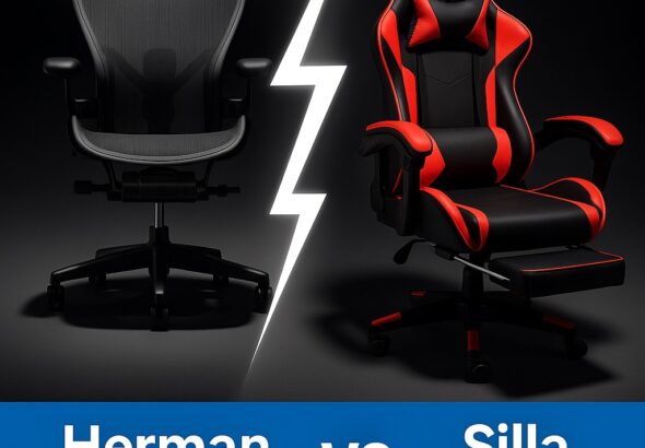 Silla Gamer vs Ergonomica Comparativa